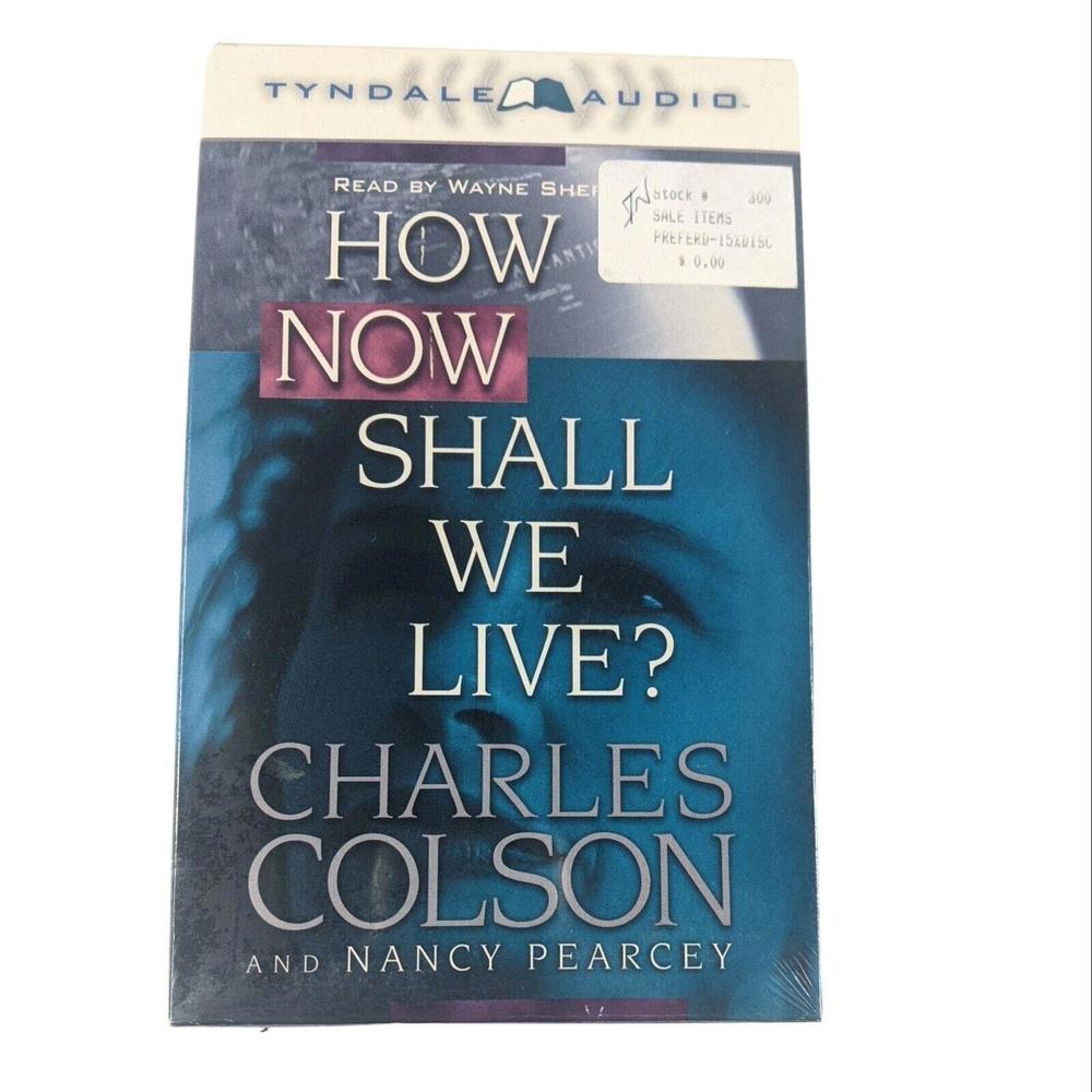 How Now Shall We Live by Charles Colson Nancy Novel Audio Book on Cassette Tape